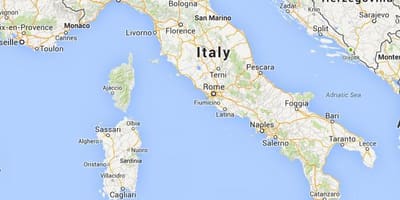 Milan in die wêreld kaart